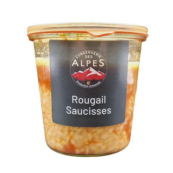 Découvrez la fusion envoûtante des saveurs de notre Rougail Saucisses, une création sensationnelle de notre conserverie artisanale. Préparé avec des ingrédients de première qualité, ce plat emblématique de la cuisine réunionnaise vous transporte instantanément vers des contrées exotiques et ensoleillées. Notre recette traditionnelle met en vedette des saucisses de porc fermier, sélectionnées avec soin pour leur qualité supérieure. Ces saucisses, sans sel nitrité, sont un délice pour les papilles, offrant une saveur riche et authentique. Associées au riz IGP de Camargue, elles créent une harmonie parfaite entre les textures et les goûts. Le sel de Guérande, issu des marais salants de la région, apporte une touche subtile qui rehausse les saveurs et permet de sublimer chaque ingrédient. La pulpe de tomates, les oignons, le piment fort et le gingembre s'entrelacent pour créer une symphonie de saveurs exquises qui éveilleront vos sens. Notre Rougail Saucisses incarne la rencontre parfaite entre la générosité des ingrédients et l'équilibre des saveurs. Chaque bocal est préparé avec minutie, dans le respect des méthodes artisanales, pour vous offrir une expérience gustative inoubliable, digne des plus grands festins. Polyvalent et facile à préparer, notre Rougail Saucisses est idéal pour toutes les occasions. Que ce soit pour un dîner convivial entre amis ou pour une escapade culinaire dans les îles, notre plat vous transporte au cœur de la Réunion en un instant. En choisissant notre Rougail Saucisses, vous optez pour un plat savoureux et authentique, préparé avec des ingrédients de qualité et dans le respect de l'environnement. Nous nous engageons à soutenir les producteurs locaux et à promouvoir une cuisine responsable. Découvrez dès maintenant la magie du Rougail Saucisses de notre conserverie artisanale et laissez-vous emporter par cette explosion de saveurs exotiques. Offrez-vous un voyage culinaire vers la Réunion, sans quitter votre cuisine. Commandez dès maintenant notre Rougail Saucisses et laissez-vous séduire par cette délicieuse rencontre entre les traditions réunionnaises et le savoir-faire artisanal. Ajoutez une touche d'exotisme et de convivialité à vos repas, et créez des moments inoubliables en partageant ce trésor culinaire avec vos proches. Ne manquez pas l'occasion de savourer notre Rougail Saucisses, véritable explosion de saveurs et d'épices. Faites de votre assiette un véritable festival culinaire et laissez-vous emporter par cette expérience gustative qui vous transportera vers des horizons lointains.