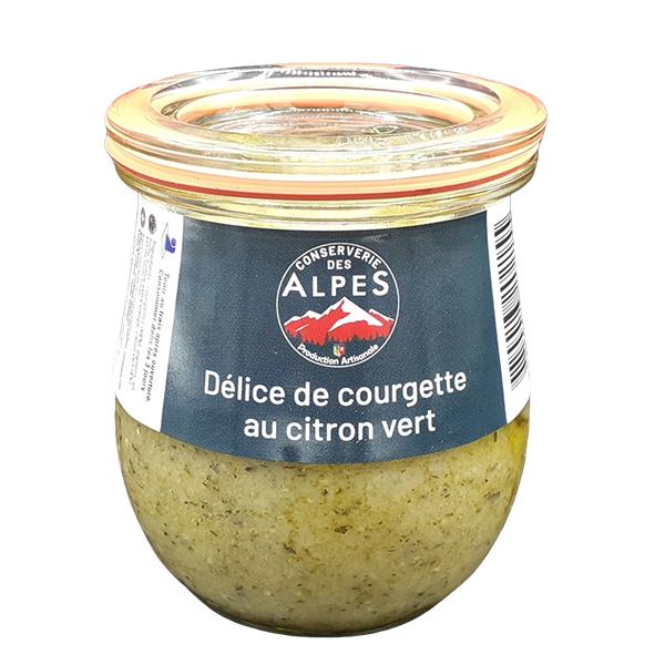 Délice de Courgettes au citron vert